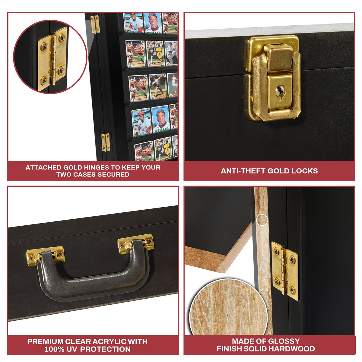 Card Display Tabletop /w Standing Legs - Full Table Top