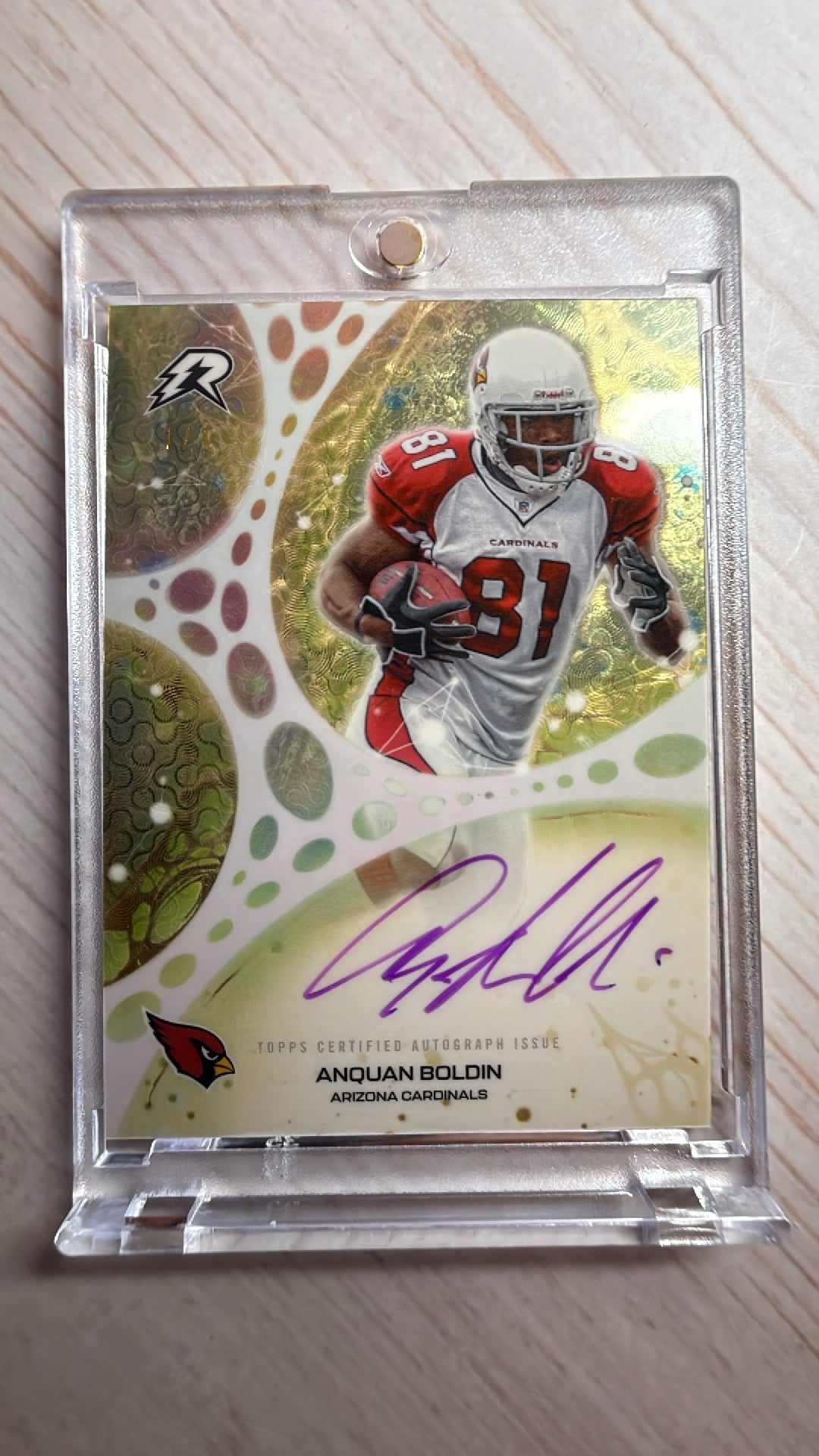 2025 Topps Resurgence molecular Marks Anquan Boldin SUPERFRACTOR 1/1